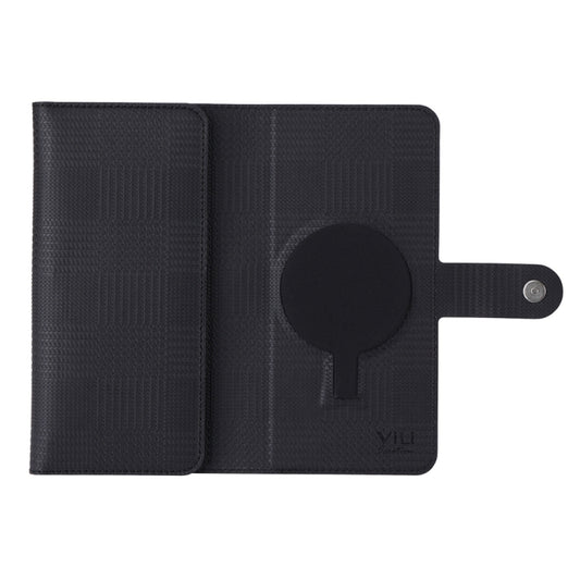 For Samsung Galaxy S24 5G ViLi GHB-C Series RFID MagSafe Magnetic Flip Leather Phone Case(Black) - Galaxy S24 5G Cases by ViLi | Online Shopping UK | buy2fix