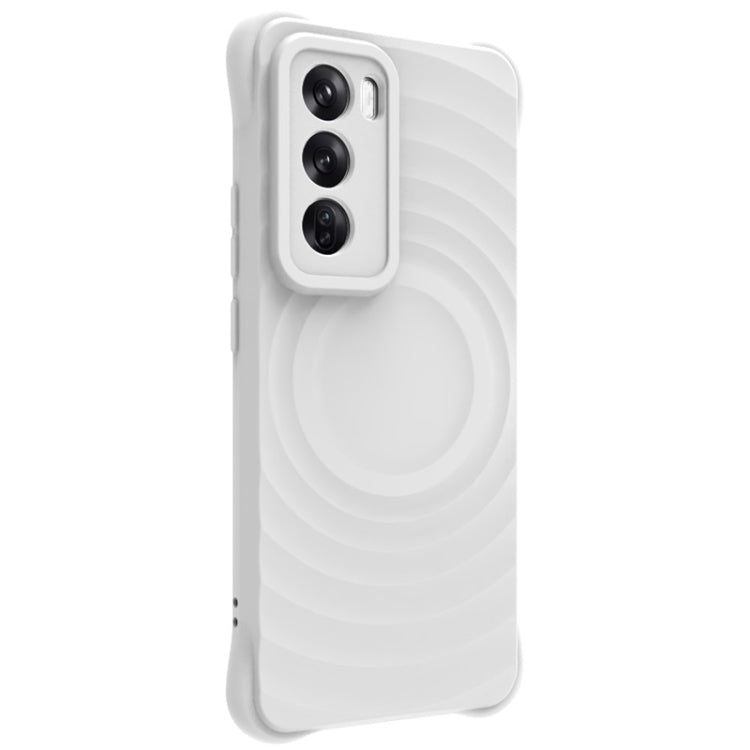 For OPPO Reno12 Global IMAK UC-6 Series Manbo Frosting Soft Phone Case(White) - OPPO Cases by imak | Online Shopping UK | buy2fix