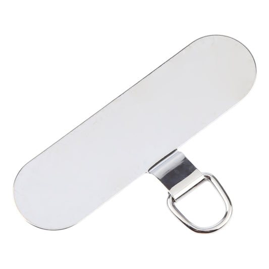 Oval Metal Mobile Phone Lanyard Fixing Gasket(Silver) - Lanyards & Wrist Straps by buy2fix | Online Shopping UK | buy2fix
