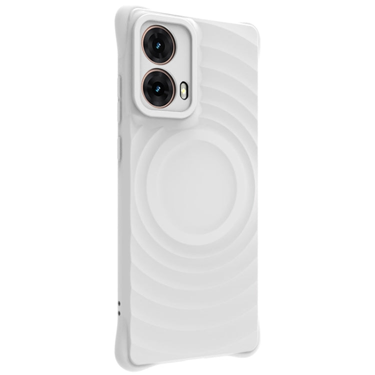 For Motorola Moto G85 5G / S50 Neo 5G IMAK UC-6 Series Manbo Frosting Soft Phone Case(White) - Motorola Cases by imak | Online Shopping UK | buy2fix
