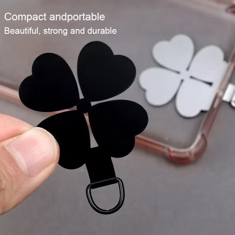 Four-leaf Metal Mobile Phone Lanyard Fixing Gasket(Gold) - Lanyards & Wrist Straps by buy2fix | Online Shopping UK | buy2fix