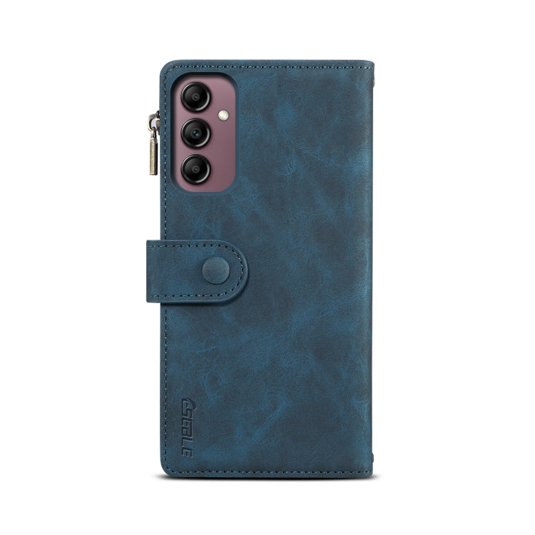 For Samsung Galaxy A36 ESEBLE Retro Frosted RFID Flip Leather Phone Case(Dark Green) - Galaxy Phone Cases by ESEBLE | Online Shopping UK | buy2fix