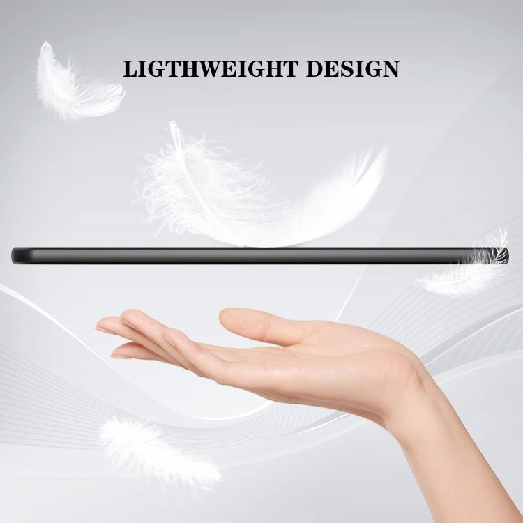 For iPad Air 13 2025 / 2024 Color Painting Pattern Smart Tablet TPU Case(Blue Butterfly) - iPad Air 13 2025 / 2024 Cases by buy2fix | Online Shopping UK | buy2fix