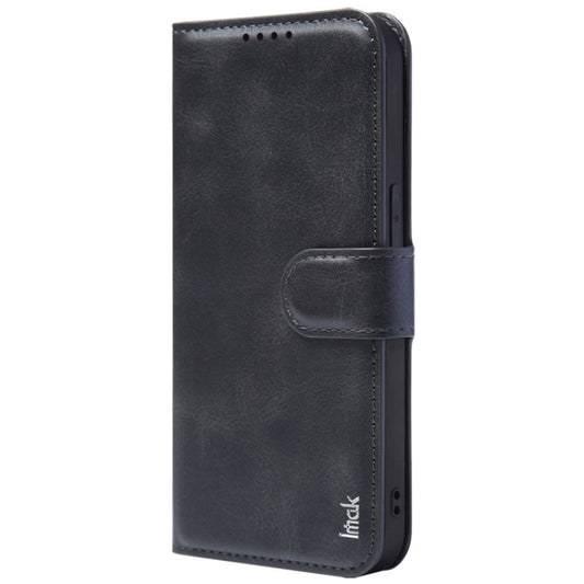 For iPhone 15 Pro IMAK Count Series Flip Leather Phone Case(Black) - iPhone 15 Pro Cases by imak | Online Shopping UK | buy2fix