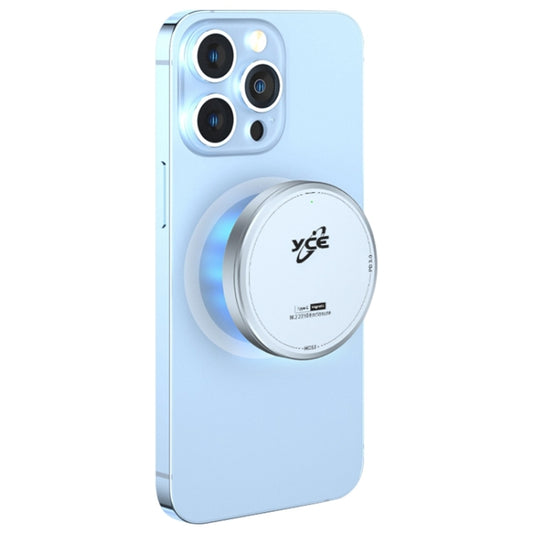 YCE-V195C USB-C / Type-C to M.2 NVMe + PD 3.0 Magnetic Hard Drive Enclosure(Grey) by buy2fix