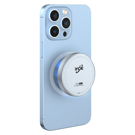 YCE-V195F USB-C / Type-C to M.2 NVMe Magnetic Hard Drive Enclosure(Grey) by buy2fix