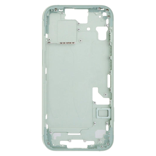 For iPhone 15 Middle Frame Bezel Plate with Side Keys + Card Tray, Version:China Version(Green) by buy2fix