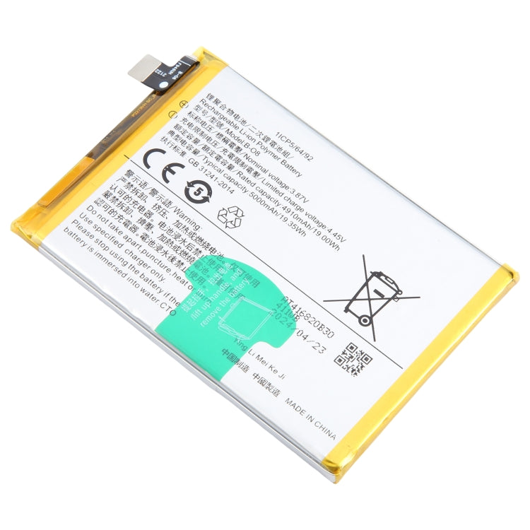 For vivo Y52s t1 V2054A B-O8 5000mAh Li-Polymer Battery Replacement - For vivo by buy2fix | Online Shopping UK | buy2fix