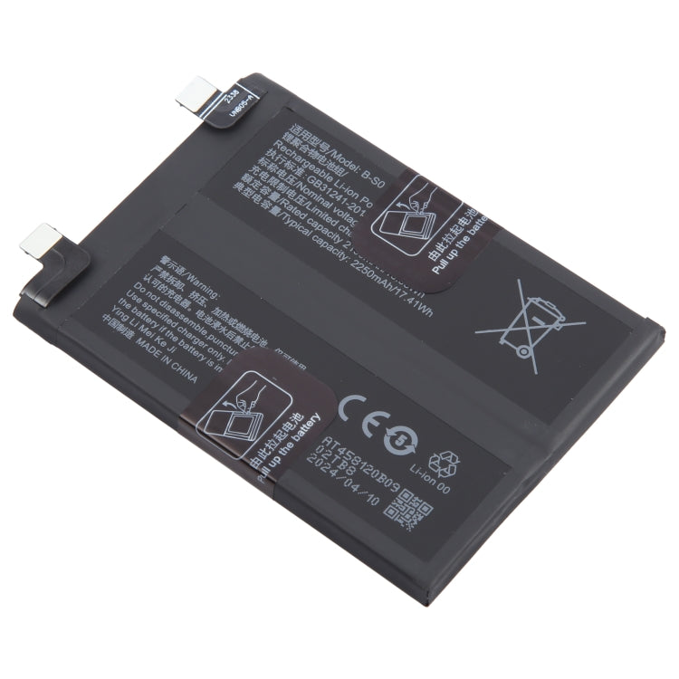 For vivo iQOO 8 Pro B-S0 4500mAh Li-Polymer Battery Replacement - For vivo by buy2fix | Online Shopping UK | buy2fix