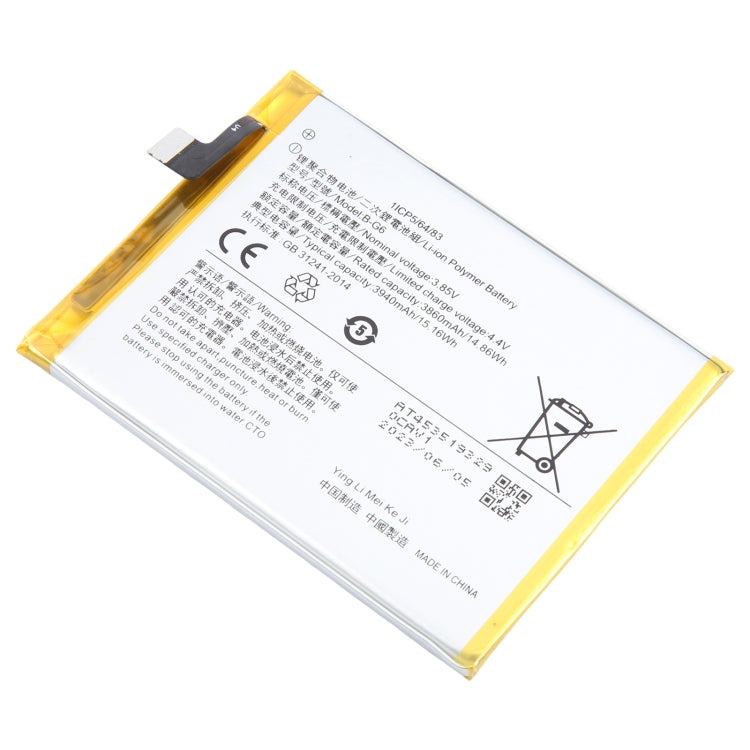 For vivo S1 B-G6 3860mAh Li-Polymer Battery Replacement - For vivo by buy2fix | Online Shopping UK | buy2fix