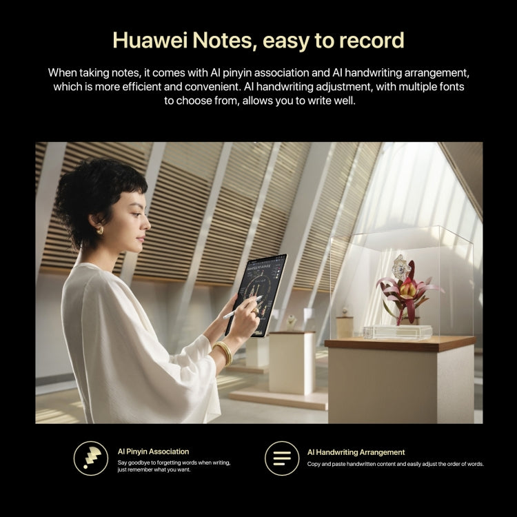 HUAWEI MatePad Pro 12.2 inch Soft Light Screen WiFi, 12GB+512GB, HarmonyOS 4.2 Hisilicon Kirin 9010W, Not Support Google Play(Gold) - Huawei by Huawei | Online Shopping UK | buy2fix