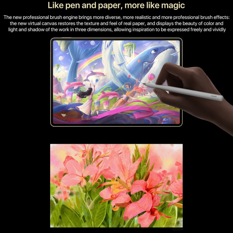 HUAWEI MatePad Pro 12.2 inch Soft Light Screen WiFi, 12GB+512GB, HarmonyOS 4.2 Hisilicon Kirin 9010W, Not Support Google Play(Gold) - Huawei by Huawei | Online Shopping UK | buy2fix