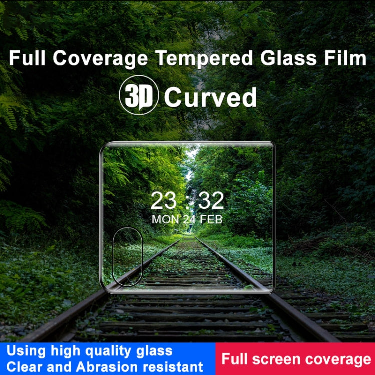 For Motorola Razr 50 Ultra imak 3D Curved Full Rear Screen Tempered Glass Film - Motorola Tempered Glass by imak | Online Shopping UK | buy2fix
