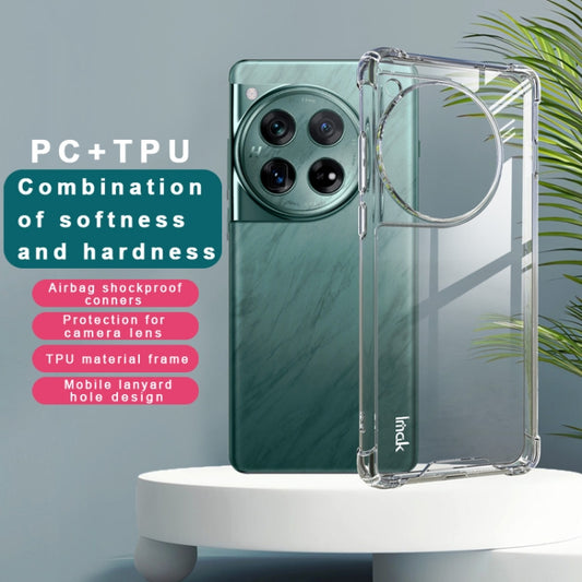 For OnePlus 12 5G IMAK Space Shield PC + TPU Airbag Shockproof Phone Case(Transparent) by imak