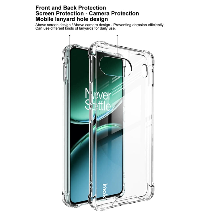 For OnePlus Nord 4 IMAK Space Shield PC + TPU Airbag Shockproof Phone Case(Transparent) - Nord 4 Cases by imak | Online Shopping UK | buy2fix