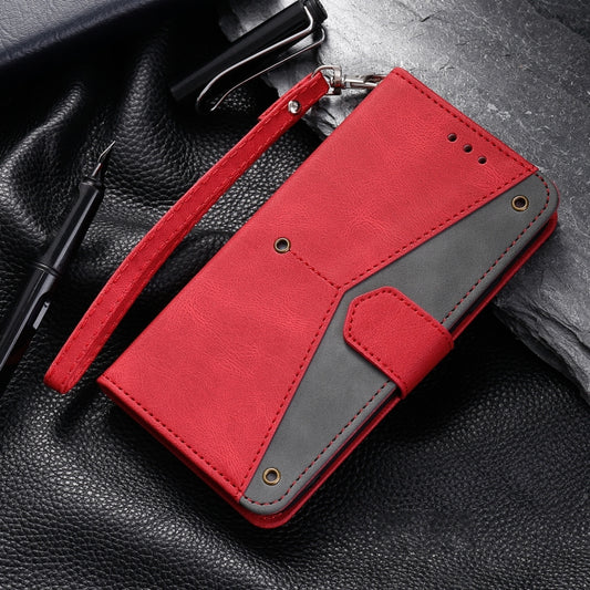 For Google Pixel 9 Pro XL Nail Skin Feel Stitching Calf Texture Leather Phone Case(Red) by buy2fix