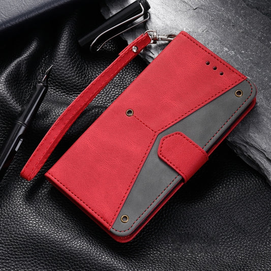 For Google Pixel 9 / 9 Pro Nail Skin Feel Stitching Calf Texture Leather Phone Case(Red) by buy2fix
