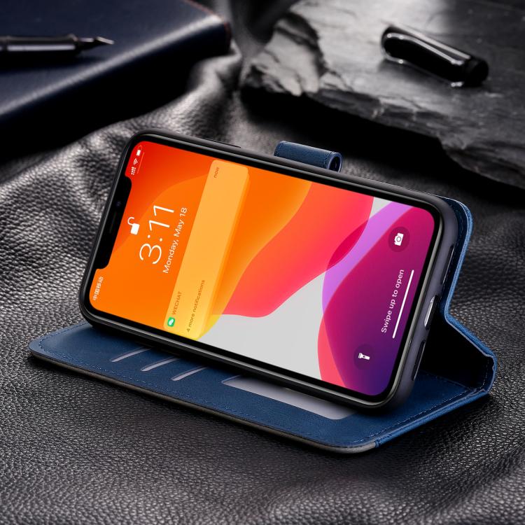 For Google Pixel 10 Pro XL Nail Skin Feel Stitching Calf Texture Leather Phone Case(Blue) - Google Cases by buy2fix | Online Shopping UK | buy2fix