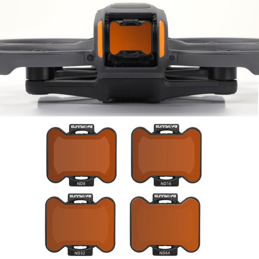 For DJI Avata 2 Sunnylife Camera Lens Filter, Filter:4 in 1 ND8/16/32/64 by Sunnylife