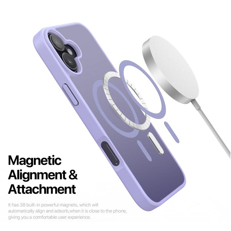 For iPhone 17 DUX DUCIS Yind Series MagSafe TPU Hybrid PC Phone Case(Light Purple) - iPhone 17 Cases by DUX DUCIS | Online Shopping UK | buy2fix