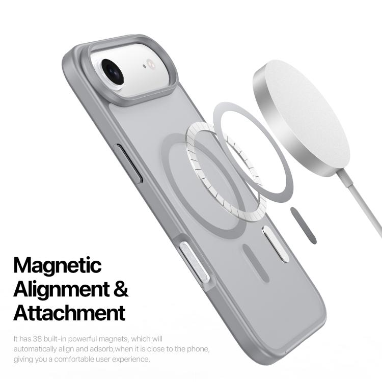 For iPhone Air DUX DUCIS Yind Series MagSafe TPU Hybrid PC Phone Case(Grey) - iPhone Air Cases by DUX DUCIS | Online Shopping UK | buy2fix