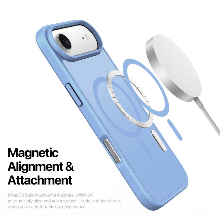 For iPhone Air DUX DUCIS Yind Series MagSafe TPU Hybrid PC Phone Case(Light Blue) - iPhone Air Cases by DUX DUCIS | Online Shopping UK | buy2fix