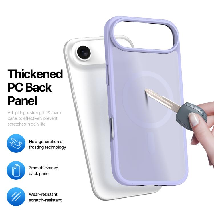 For iPhone Air DUX DUCIS Yind Series MagSafe TPU Hybrid PC Phone Case(Light Purple) - iPhone Air Cases by DUX DUCIS | Online Shopping UK | buy2fix