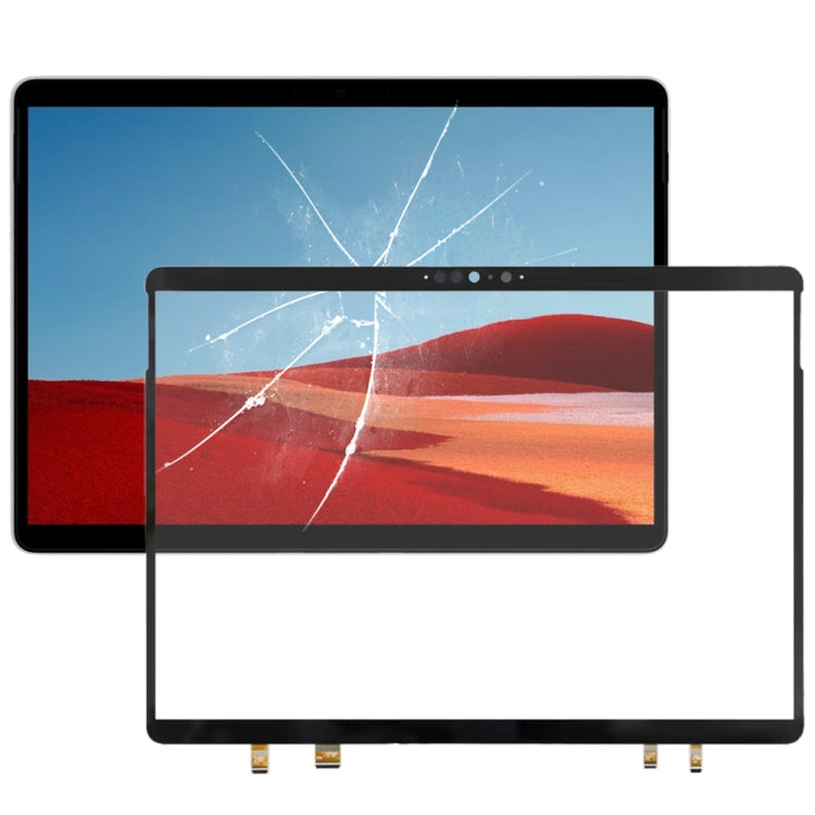 For Microsoft Surface Pro X 1876 Touch Panel with OCA Optically Clear Adhesive - Microsoft Spare Parts by buy2fix | Online Shopping UK | buy2fix