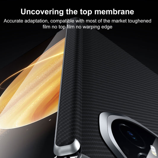 For Honor Magic Vs3 SULADA 600D Kevlar Texture PC Shockproof Phone Case(Blue) - Honor Cases by SULADA | Online Shopping UK | buy2fix