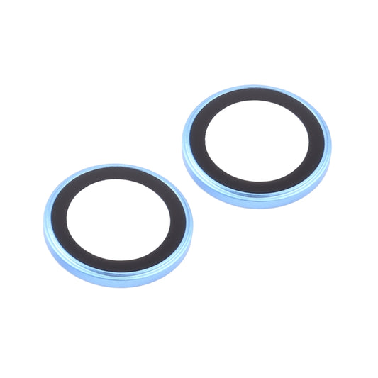 For iPhone 16 / 16 Plus Back Camera Cover Tempered Glass Lens Film(Dark Blue) by buy2fix
