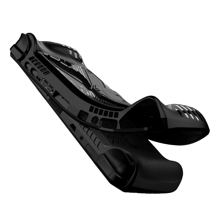 For ASUS ROG Ally X Game Console TPU Protective Case with Stand(Black) - Cases by buy2fix | Online Shopping UK | buy2fix