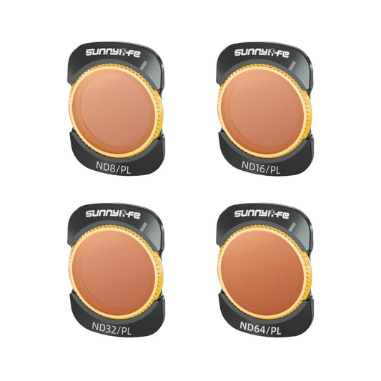 For DJI Osmo Pocket 3 Sunnylife Camera Lens Magnetic Metal Filter, No Impact On Gimbal Reset, Filter:4 in 1 ND8-64PL by Sunnylife