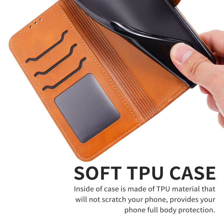 For Samsung Galaxy S25 5G Embossed Happy Cat Pattern Flip Leather Phone Case(Yellow) by buy2fix