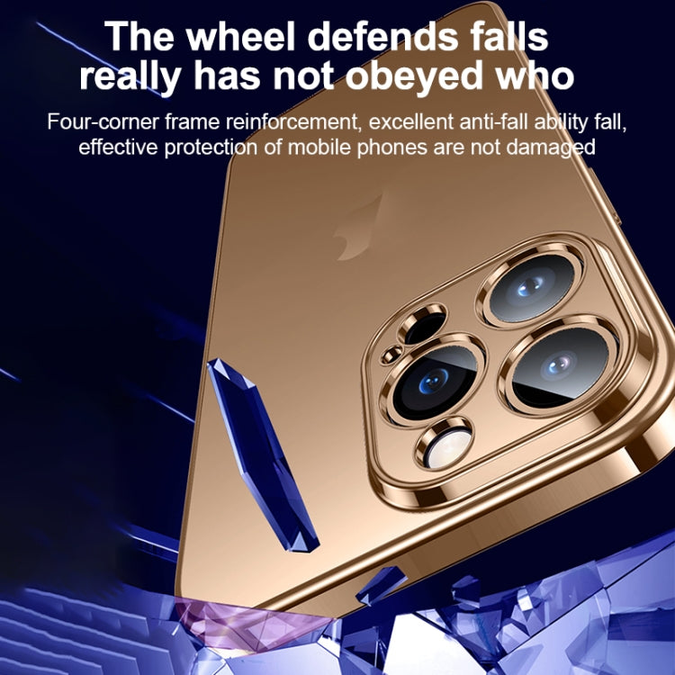 For iPhone 16 Plus SULADA Natural Color Series Electroplating Frosted TPU Phone Case(Titanium Blue) by SULADA