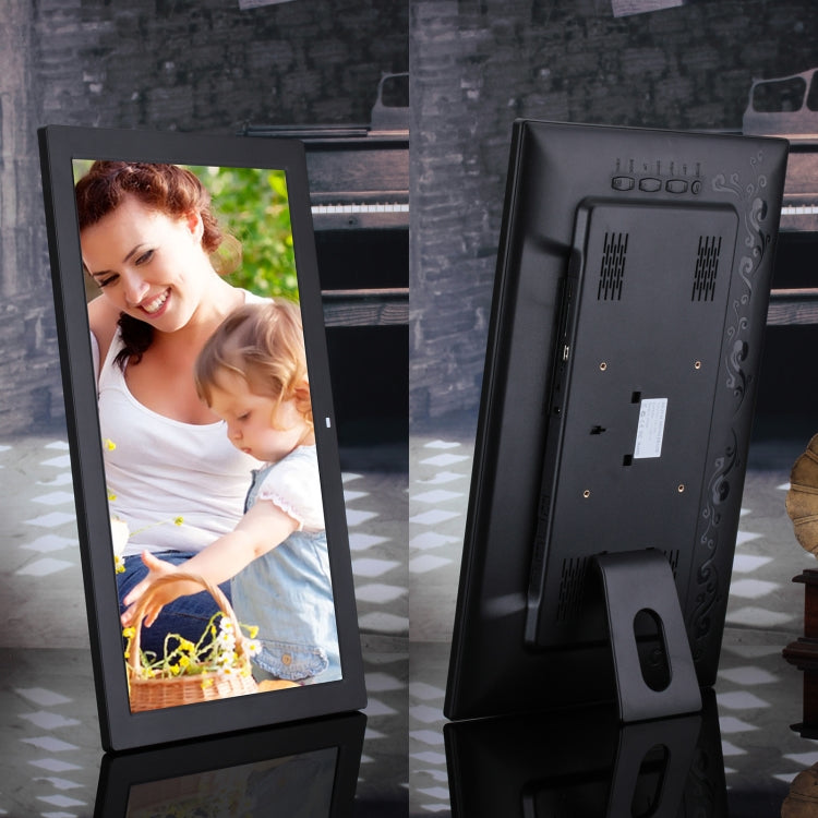 23.6 inch LED Screen Digital Photo Frame, Plug Type:EU Plug(Black) by buy2fix