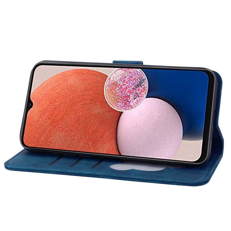 For Google Pixel 9 Pro XL / 10 Pro XL Cartoon Sakura Cat Embossed Leather Phone Case(Blue) by buy2fix