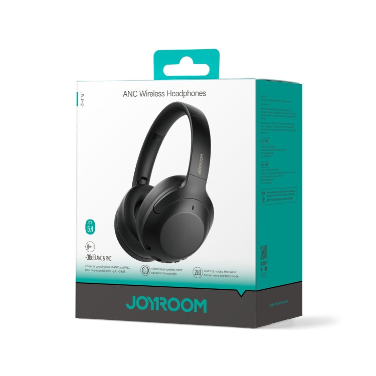 JOYROOM JR-JH2 ANC Bluetooth Wireless Headphones(Black) by JOYROOM