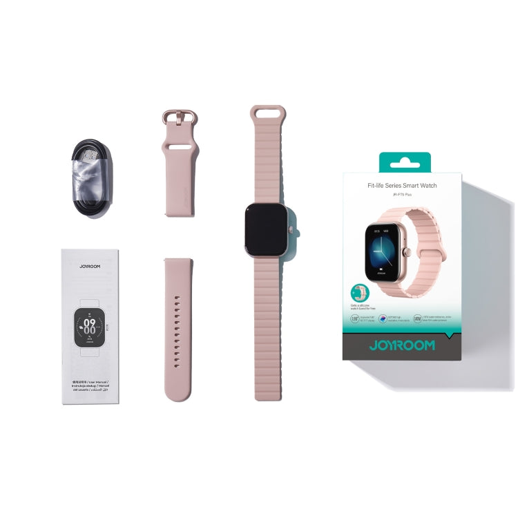 JOYROOM JR-FT5 Plus Fit-life Series Smart Watch, 1.96 inch Screen, Support BT Call / Heart Rate(Rose Gold) by JOYROOM