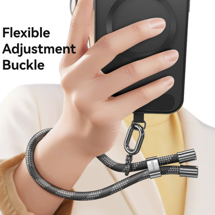 USAMS ZB317 Anti-lost Adjustable Phone Wrist Rope(Blue) - Lanyards & Wrist Straps by USAMS | Online Shopping UK | buy2fix