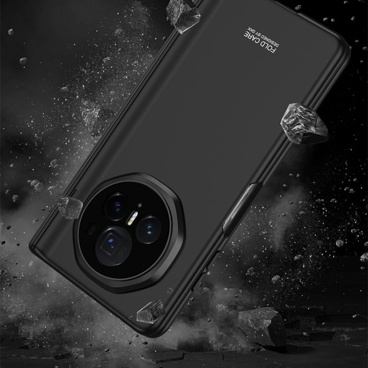 For Honor Magic V3 GKK Integrated Magnetic Folding Hinge All-inclusive Phone Case(Black) - Honor Cases by GKK | Online Shopping UK | buy2fix