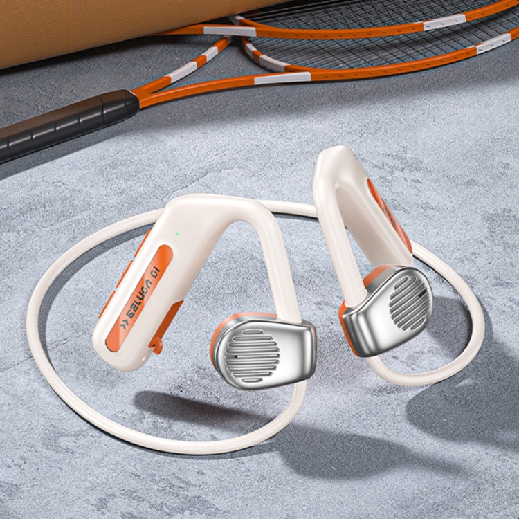 WEKOME Beluga G1 PhanWing Open-ear True Wireless Stereo Bluetooth Earphones(Orange) - Sport Earphone by WK | Online Shopping UK | buy2fix
