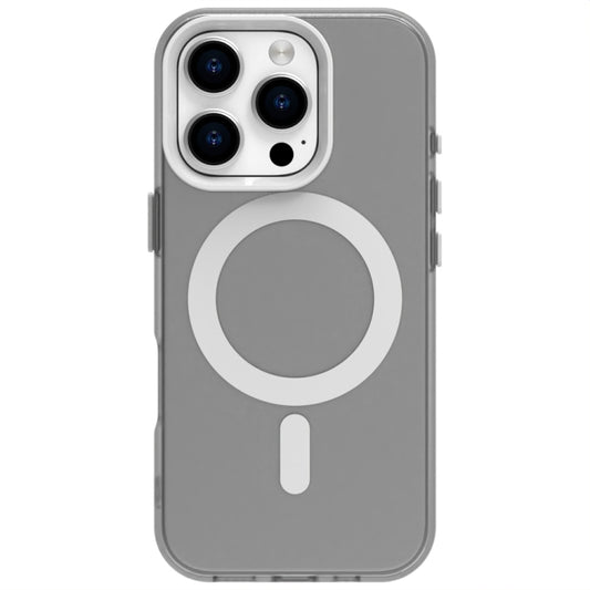 For iPhone 16 Pro Candy Magsafe PC Hybrid TPU Phone Case(White) by buy2fix