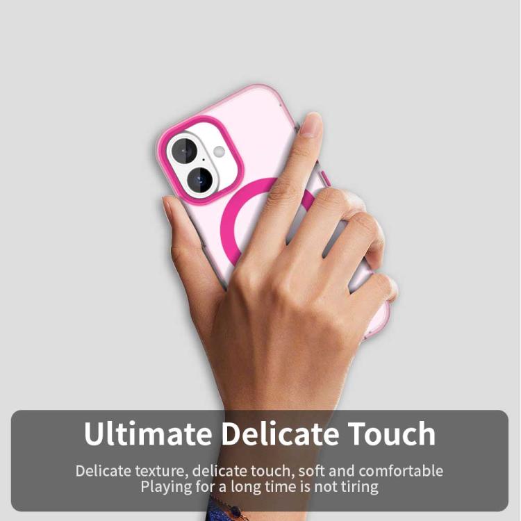 For iPhone 17 Candy Magsafe PC Hybrid TPU Phone Case(Red) - iPhone 17 Cases by buy2fix | Online Shopping UK | buy2fix