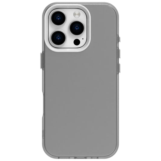 For iPhone 16 Pro Candy PC Hybrid TPU Shockproof Phone Case(White) by buy2fix