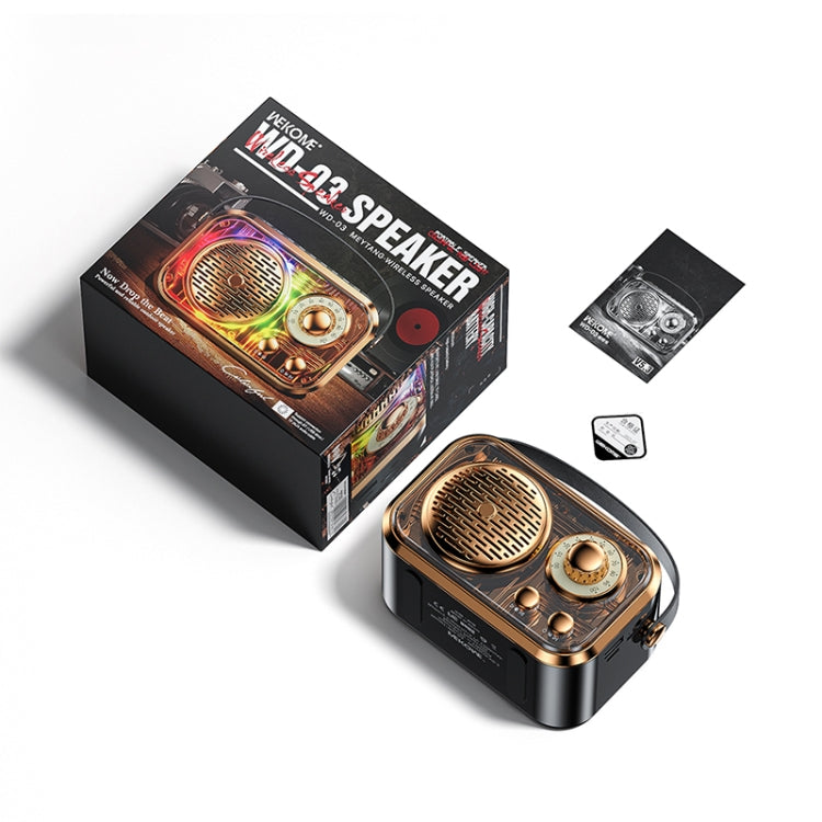 WEKOME WD-03 Meytang Karaoke Wireless Bluetooth Speaker(White) - Desktop Speaker by WK | Online Shopping UK | buy2fix