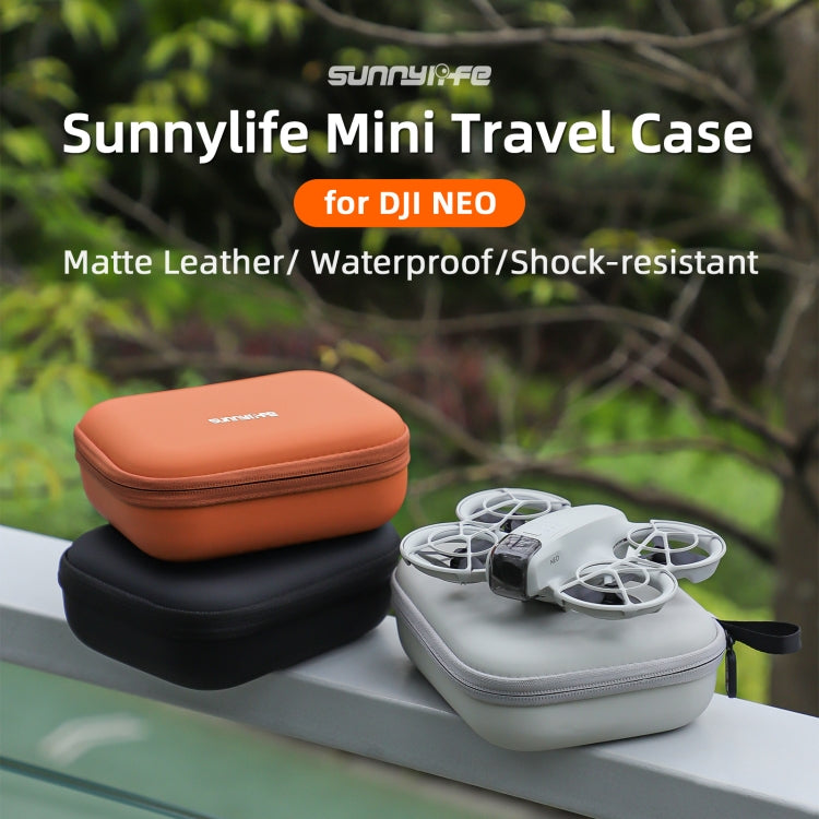 For DJI Neo Sunnylife Body Storage Case Box Suitcase(Grey) - Backpacks & Bags by Sunnylife | Online Shopping UK | buy2fix