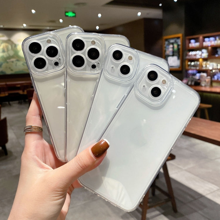 For iPhone Air Angel Eye Straight Edge Full Cover TPU Phone Case(Transparent) - iPhone Air Cases by buy2fix | Online Shopping UK | buy2fix