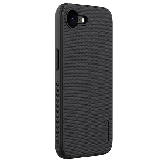 For iPhone 16e NILLKIN Frosted Shield Pro PC + TPU Phone Case(Black) - iPhone 16e Cases by NILLKIN | Online Shopping UK | buy2fix