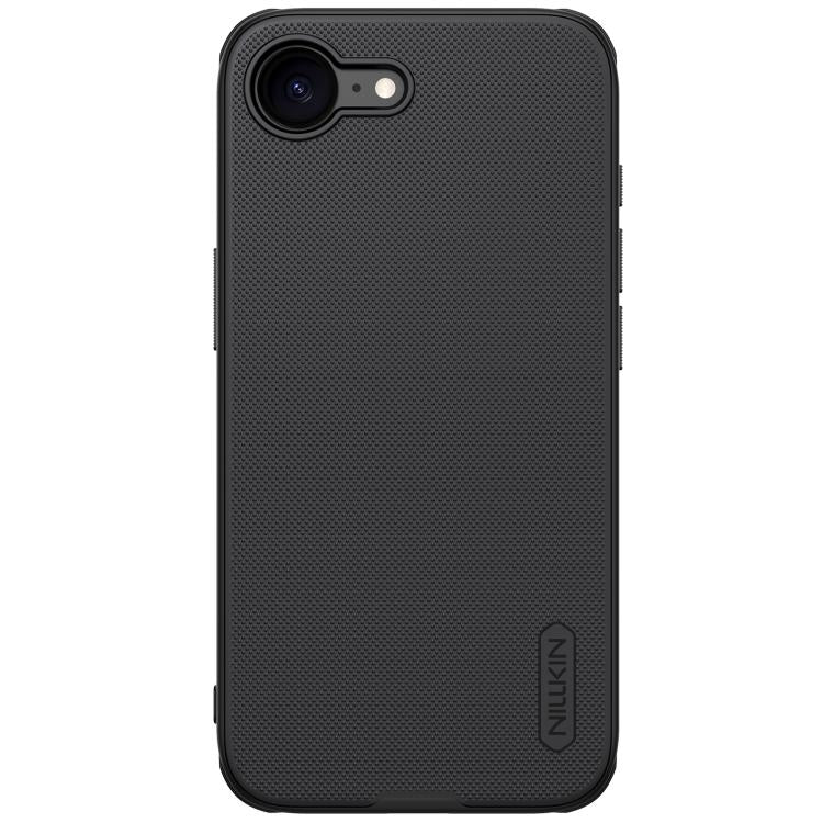 For iPhone 16e NILLKIN Frosted Shield Pro Magnetic Magsafe Phone Case(Black) - iPhone 16e Cases by NILLKIN | Online Shopping UK | buy2fix