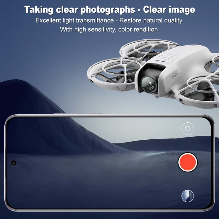For DJI Neo 2 PCS/Set IMAK HD Glass Rear Camera Lens Film - Other by imak | Online Shopping UK | buy2fix